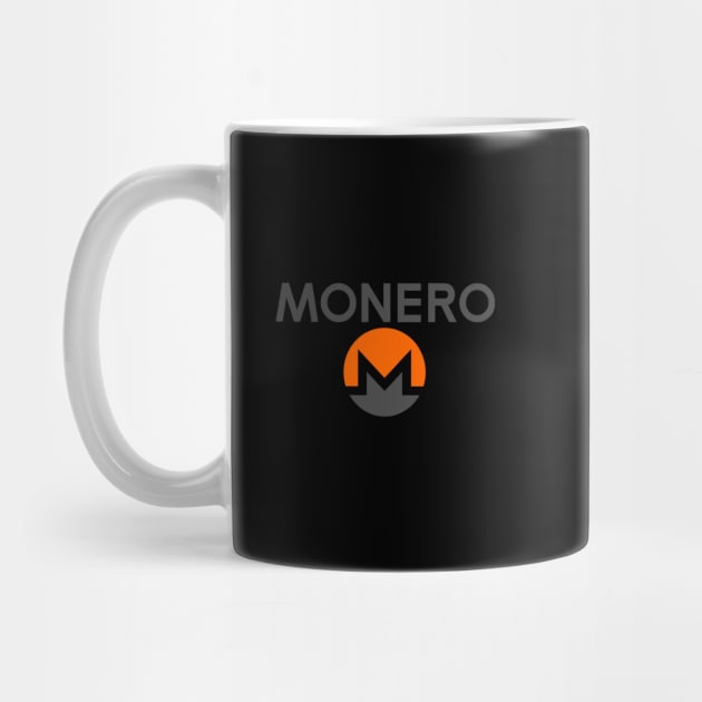 Monero Coin Logo by CryptographTees